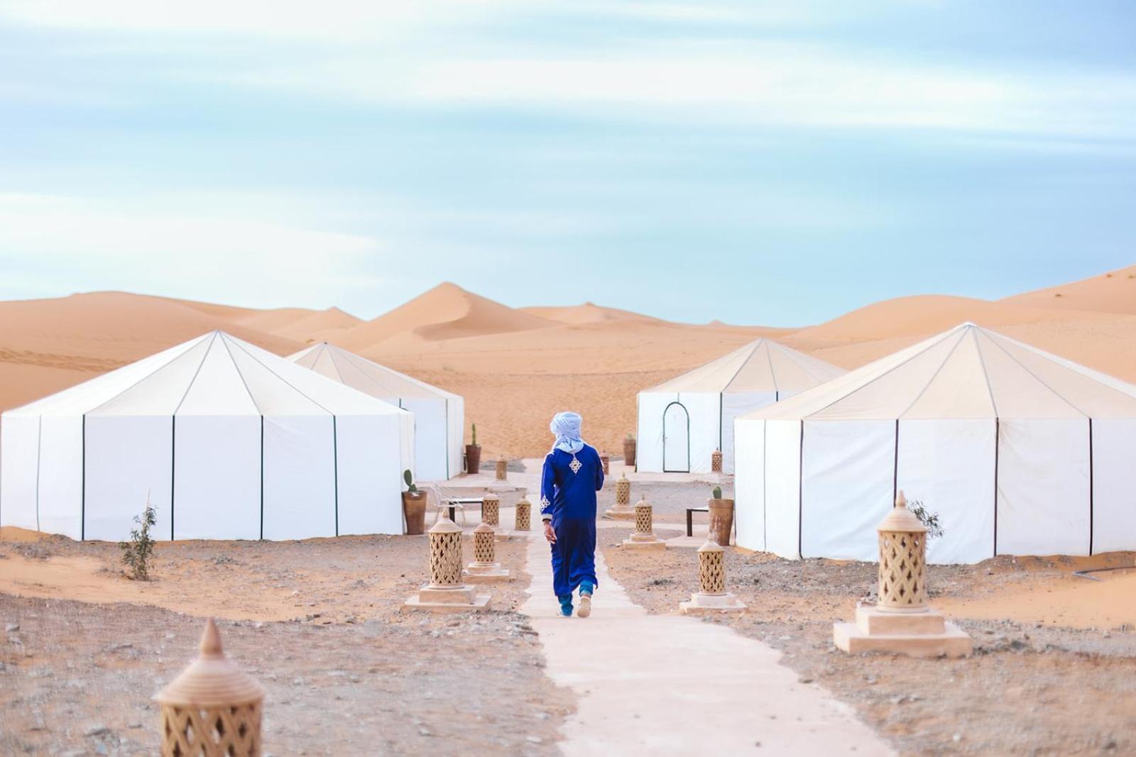 Caravanserai Luxury Desert Tented Camp Merzouga Exterior photo